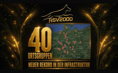 40 Ortsgruppen – Neuer rekord in der infrastruktur